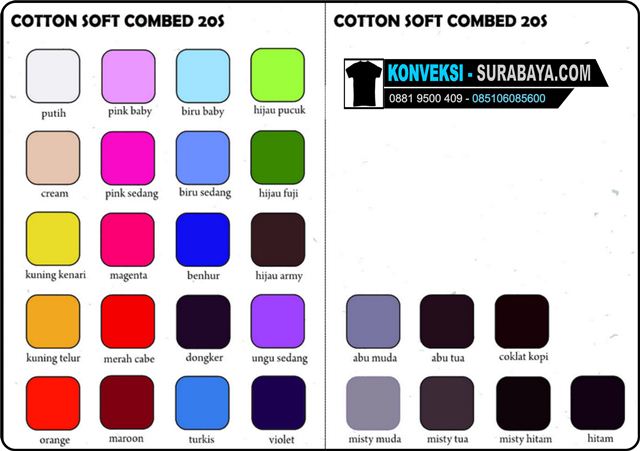 cotton soft combed 20s
